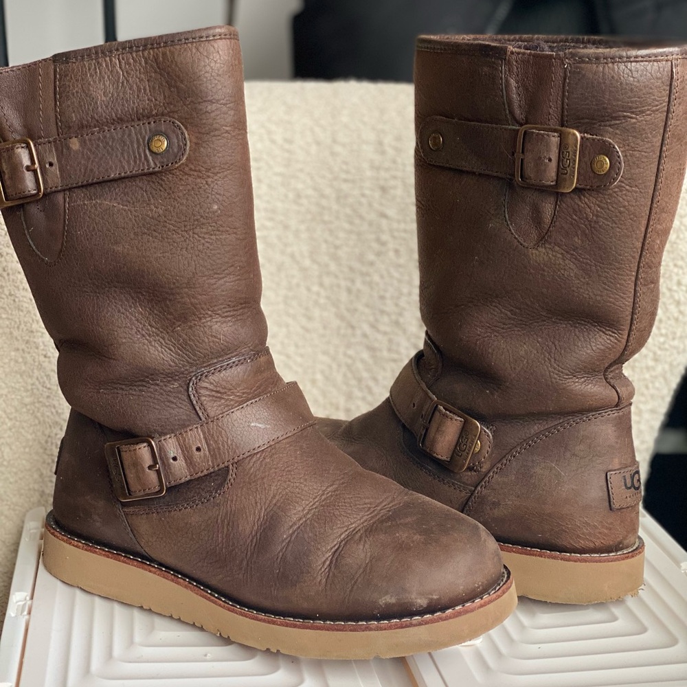 Ugg Kensington Brown Boots Size 7